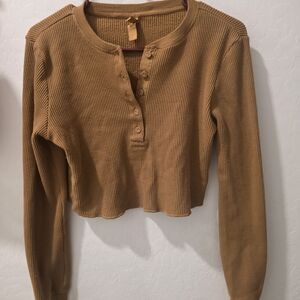 SKIMS Croppes Henley Sz. L